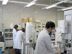 JSTイノベーションプラザ広島の施設内にある研究室の様子