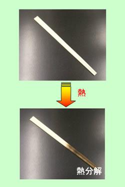 図1-2. 素材の熱可塑性の違い