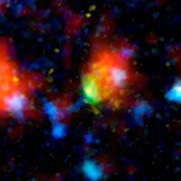 123億光年離れたところで見つかったベビーブーム銀河  (提供：NASA) 