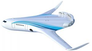 画像1 電気で飛ぶ航空機のイメージ(JAXA提供)
