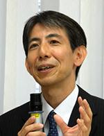 写真 水島昇教授(2014年9月の科学技術振興機構東京本部での講演時)
