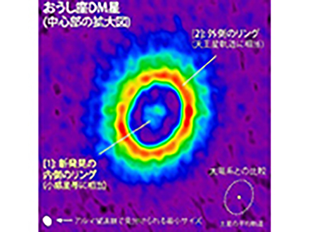 若かりしころの太陽系とよく似た「ミニ太陽系」が見つかった