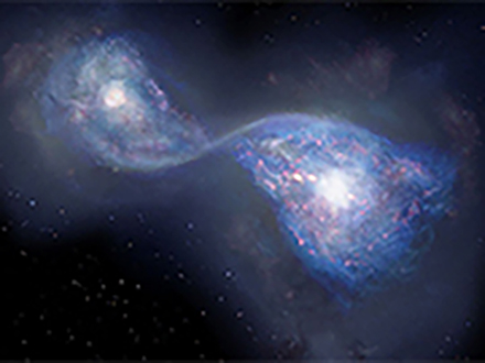 史上最古、124億年前の渦巻き銀河を発見 国立天文台など