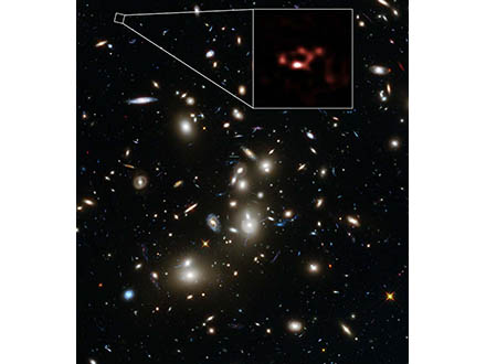 遠方銀河団でガスに富む17の銀河を発見 国立天文台などがアルマ望遠鏡で