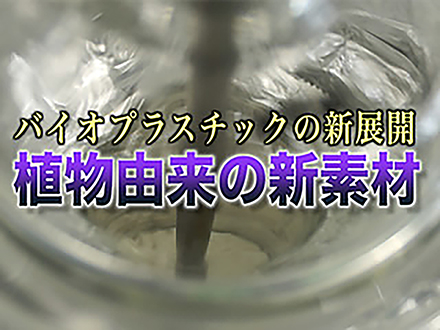 サイエンスニュース2013 バイオプラスチックの新展開 植物由来の新素材（2013年11月12日配信）
