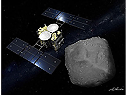 小惑星「りゅうぐう」に極めて多くの炭素 はやぶさ2が観測