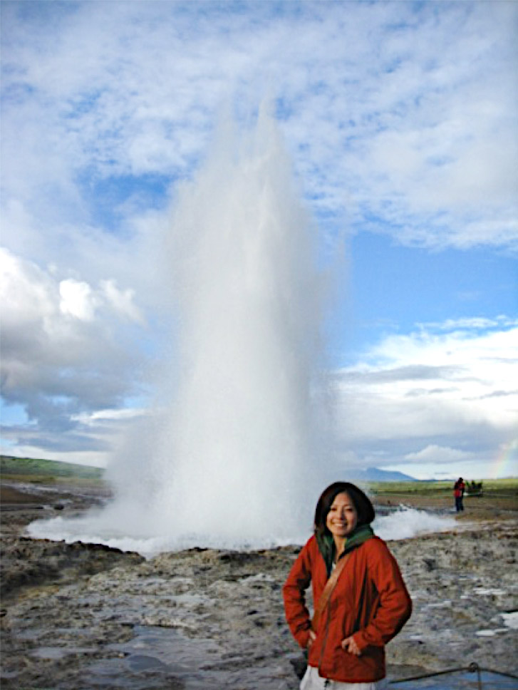 2009年6月、アイスランドにて  