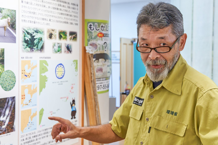 阿部愼太郎さん(国立環境研究所提供)