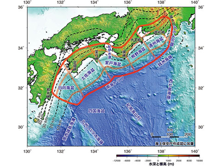 南海トラフ巨大地震の30年内発生確率「80％程度」に引き上げ 政府地震調査委