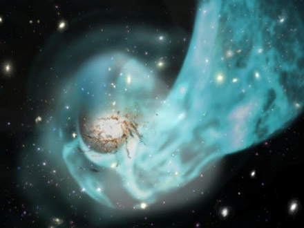 銀河団、衝突合体により中心の高温維持か 新天文衛星で観測