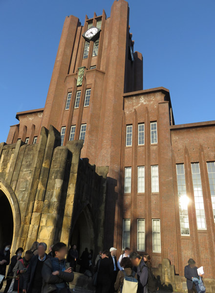 公開イベント会場になった東京大学安田講堂