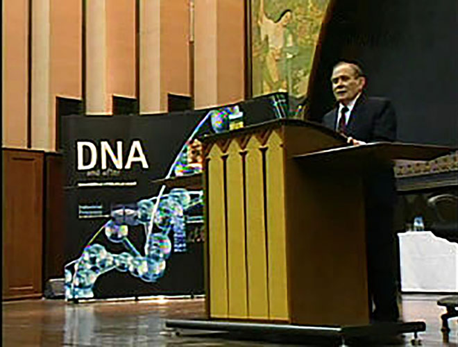 ＤＮＡ二重らせん発見５０周年記念講演会