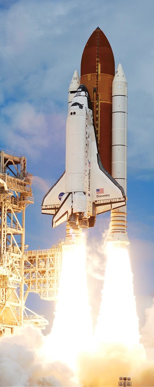 スペースシャトル（1981） NASAが打ち上げたスペースシャトル。1981年から2011年の間に135回打ち上げられた。
